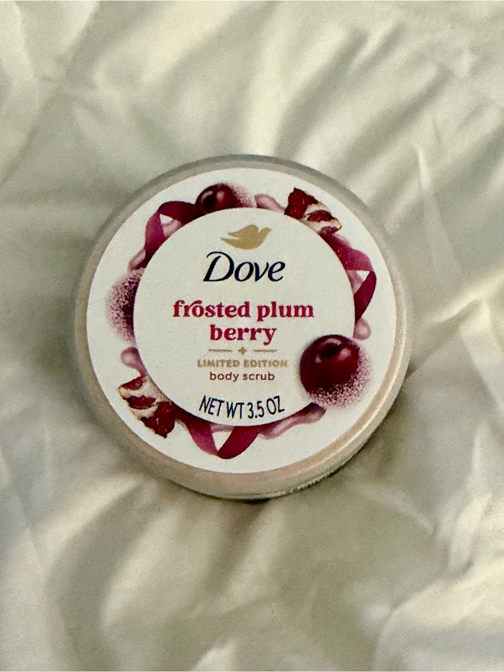 Dove Frosted Plum Berry Body Scrub - Plum